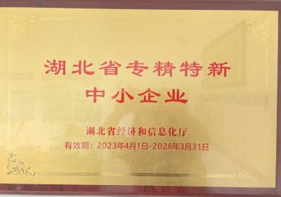 湖北省专精特新中小企业